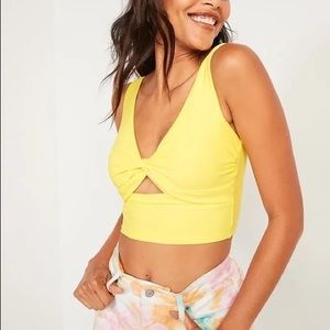 Old Navy Twist-Front Keyhole Tankini